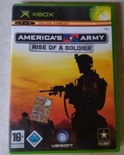 AMERICA'S ARMY RISE OF A SOLDIER XBOX CLASSIC e 360 PAL EUR ITALIANO COMPLETO