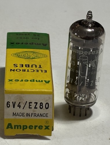 Tubo nos amperex 6v4 - tubo,