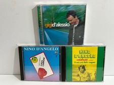 Gigi D'alessio + Nino D'Angelo  Lotto 3 CD Musicali