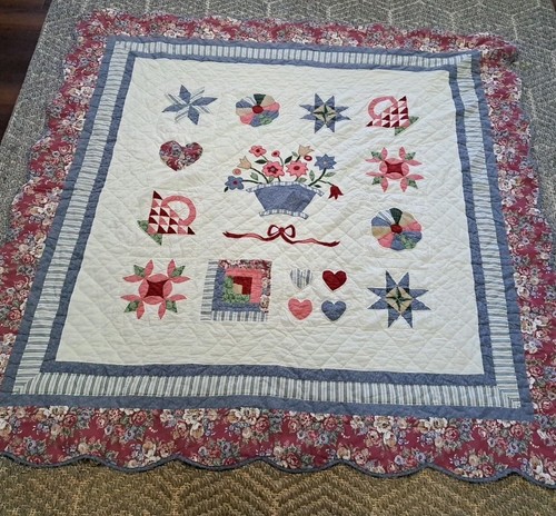 Trapunta vintage con - , toppe