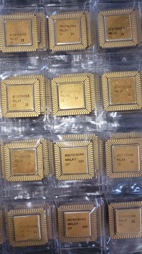 Intel r80286 cpu clcc - intel, x1