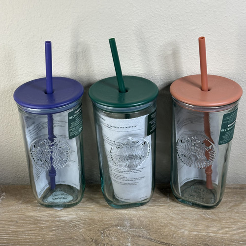 New starbucks recycled glass - new,