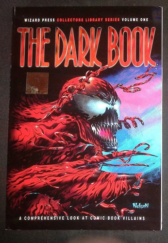 The dark book wizard - book,