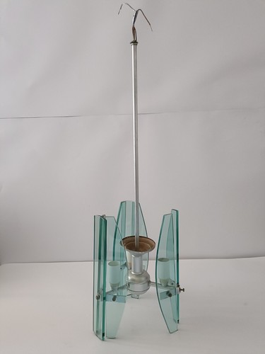 Lampadario vintage vetro da - lampadario,