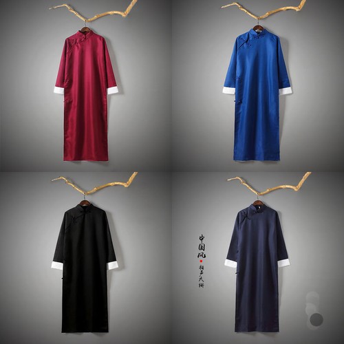 Costume cappotto lungo uomo