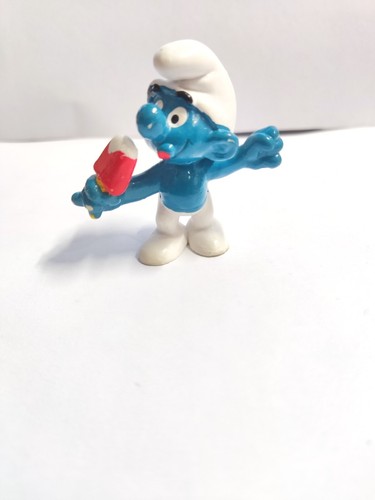 Puffo con gelato cod 20053 - puffo,
