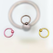 Set da 3 Piercing  in Acciaio