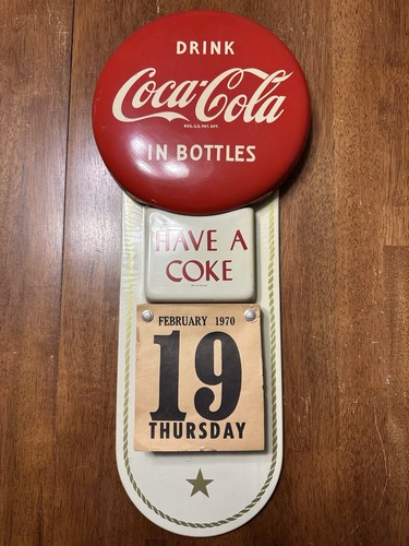 Insegna bottone coca cola - coca,
