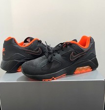 Nike Air 180 UK 8 'Black/Black-Hyper Crimson' FJ9259-002