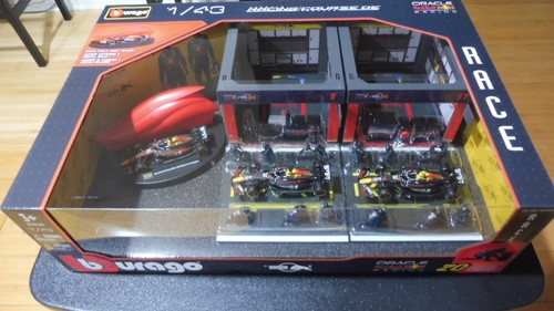 Burago oracle red bull - red,