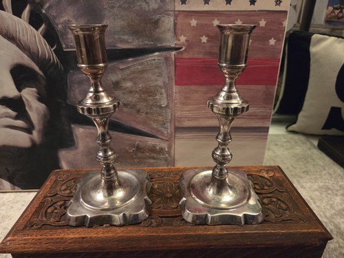 Coppia candelabri vintage - candelabri,