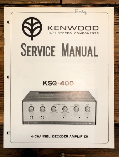 Kenwood ksq 400 decoder - decoder, 4