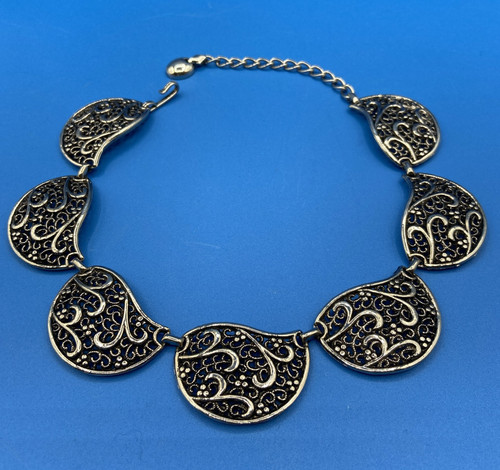 Vintage necklace statement - necklace,