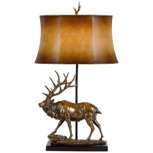 Lampada tavolo bronzo - da,
