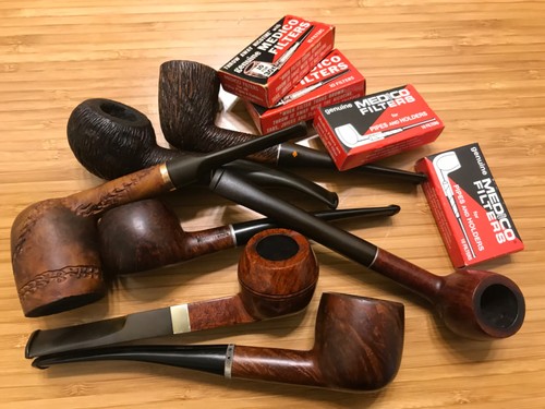 Pipa tabacco vintage lotto - tabacco,