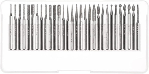 Pezzi frese diamantate set - frese,