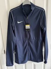 Giacca sportiva Nike uomo blu navy zip davanti taglia UK small nuova con etichetta consegna veloce