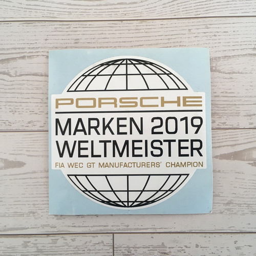 Adesivo weltmeister 2019 - weltmeister,
