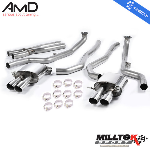 Milltek bmw f10 impianto - bmw, m5
