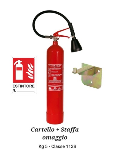 Estintore anidride carbonica - estintore,