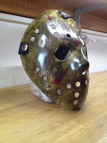 Maschera scura plastica di - maschera, in