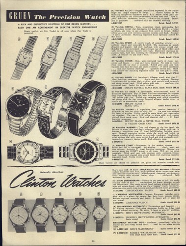 Orologio polso 1955 - 1955, paper