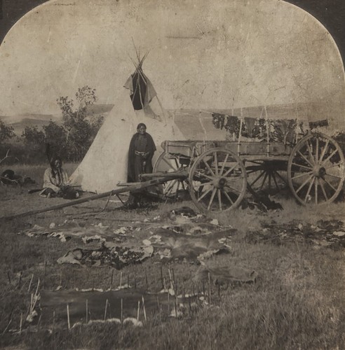 Old sioux indian chief - an,