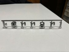 Ferrari Genuine Aluminum Logo