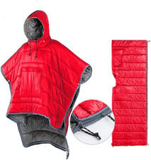Coperta sacco a pelo poncho da
