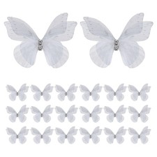 20pcs Organza Butterflies