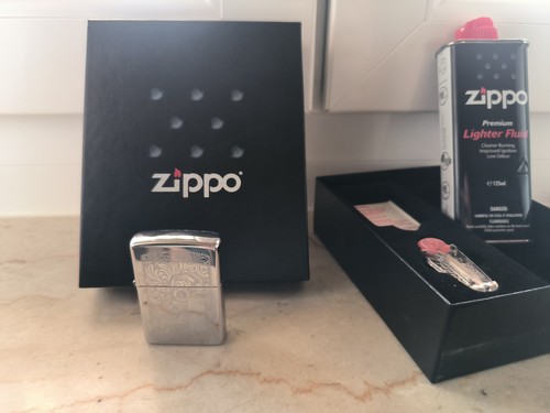 Zippo venetian 352 argento con - zippo,