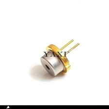 1pz Nuovo Nichia 520nm 525nm 1.3W 1300mW Verde 9.0mm Diodo Laser Finestra Piatta