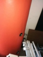 Bomboloni di accumulo acqua circa 500L., (scamb. calore e cappotto, in opzione)