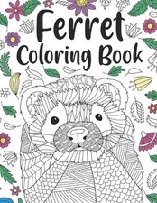 Ferret Coloring Book: A Cute