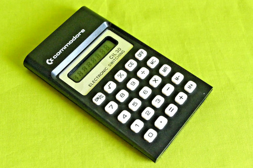 Calcolatrice commodore cil - calcolatrice,