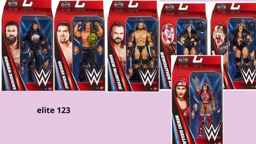 Wwe action figure - action, elite
