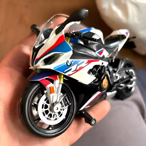 Modellino moto pressofuso bmw - moto,