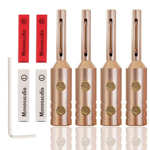 Monosaudio connettore banana - connettore,