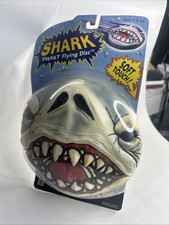 1998 Freaky Flying Disc Shark JAWS Designed & Signed By R. Marino Like Madballs