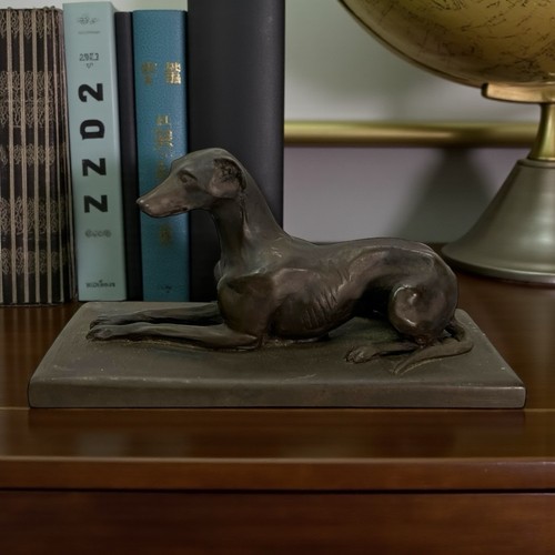 Scultura cane vintage