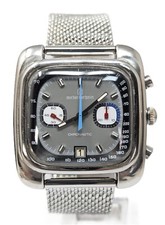 Orologio Michel Herbelin chronautic jumbo valjoux 7734 monaco watch style acciai