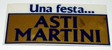 Adesivo ASTI MARTINI  Una