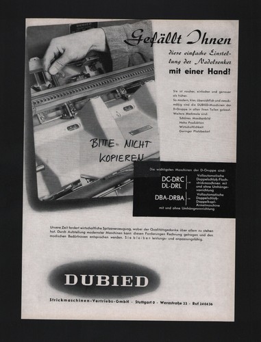 Stoccarda pubblicità 1955 - stoccarda,,