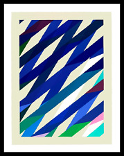 PIERO DORAZIO -  LITOGRAFIA   CM. 92 X 72 CON CORNICE