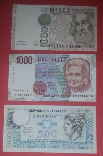 Banconote lire 1000 1 - banconote,