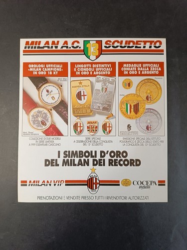 Volantino pubblicitario milan - volantino,