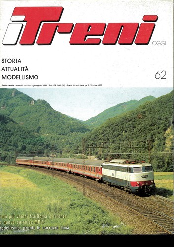 Treni oggi rivista - oggi, mensile