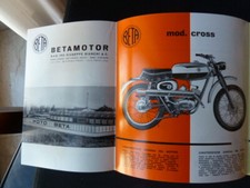 CICLOMOTORE BETA 50 cc a 2 Tempi -Modello Cross e CAMOSCIO broschure originale 