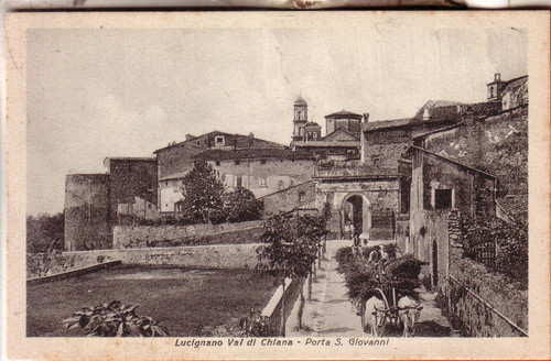 Cartolina lucignano non - cartolina,