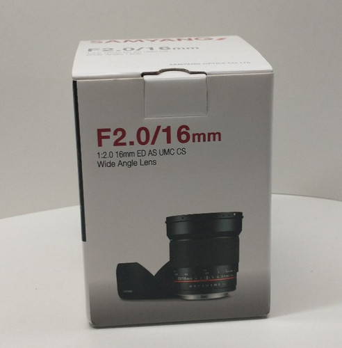 Samyang sy16m obiettivo - samyang,